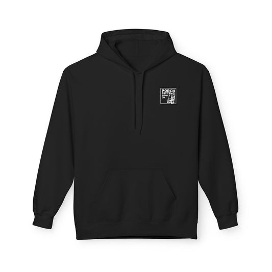 Maine Porch Sitting Flag - Unisex Hoodie