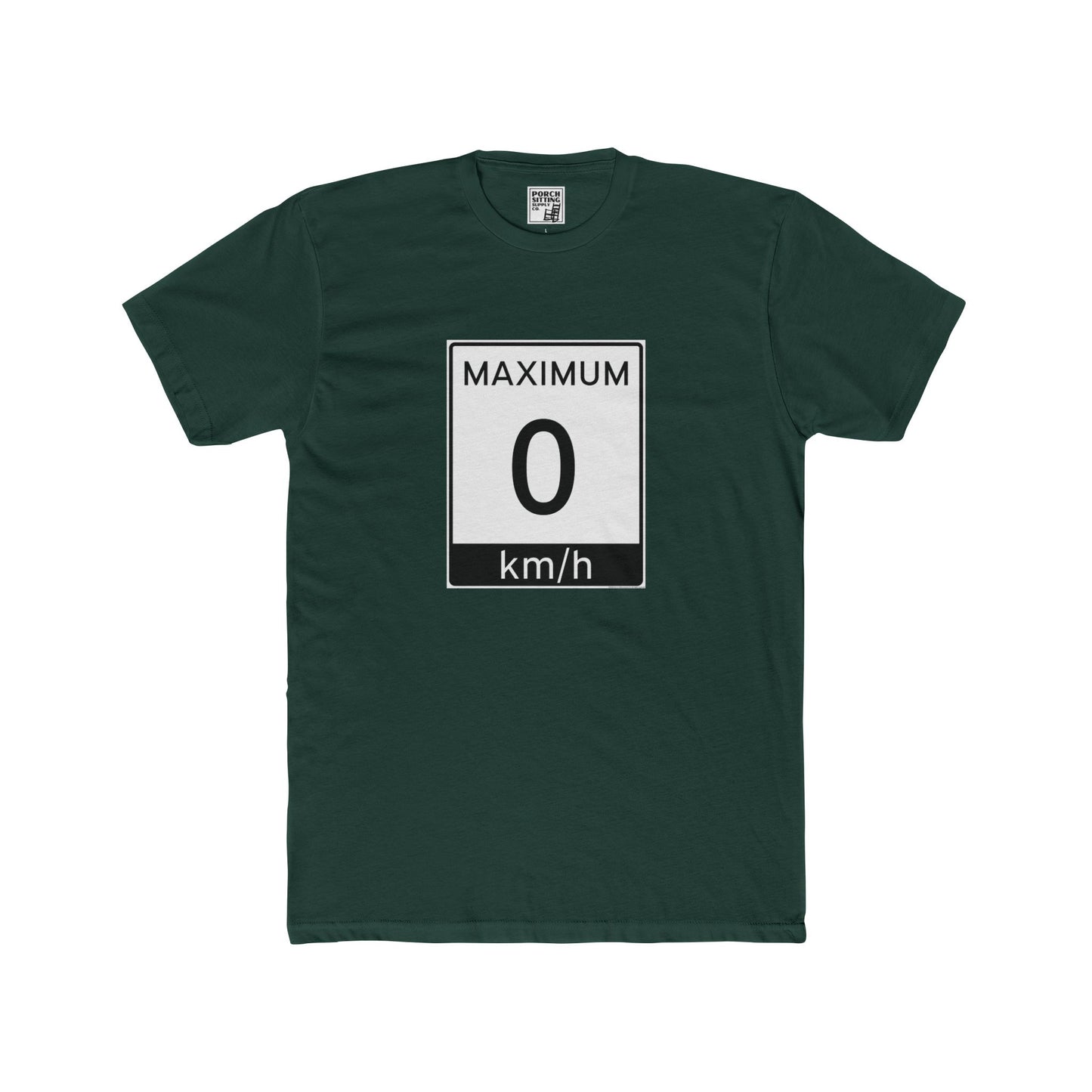 MAXIMUM 0 km/h - Unisex Cotton Crew Tee