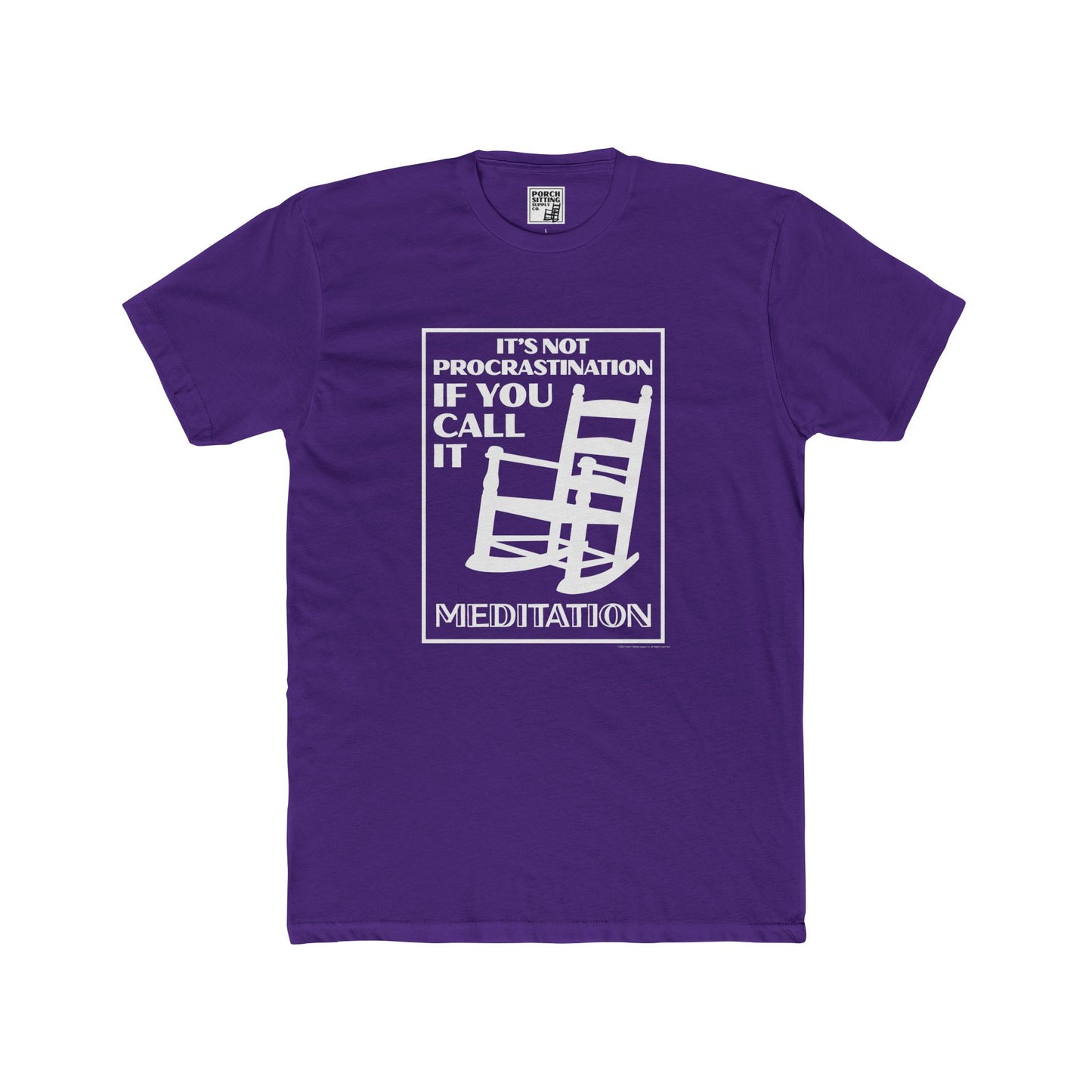 It's Not Procrastination - Unisex Cotton Crew Tee